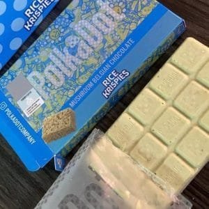 PolkaDot Rice Krispies Mushroom Chocolate