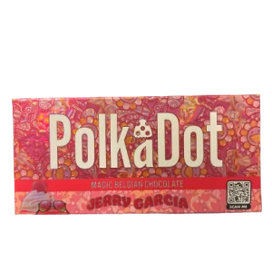 Polkadot Jerry Garcia Belgian Chocolate Bar